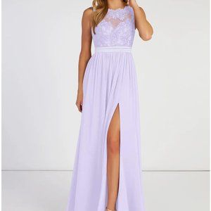 Azazie Elly Dress  - bridesmaid dress lilac / light purple